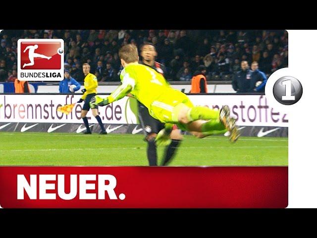 Top 10 Manuel Neuer Sweeper-Keeper Moments - Advent Calendar 2015 Number 1