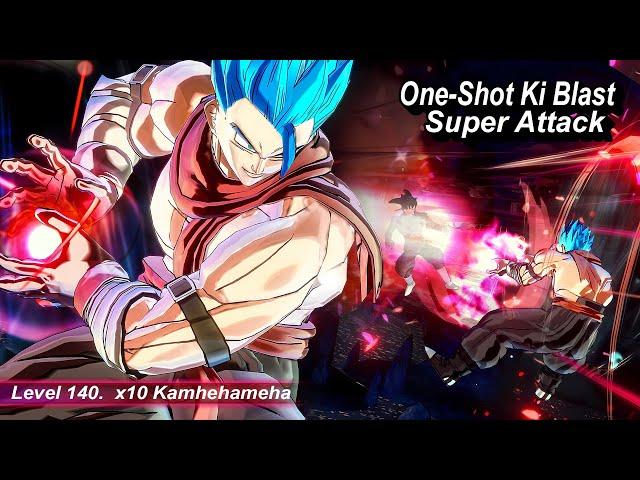 Kamehameha X10 NOW A 2 Ki Bar Ultimate At Level 140 - Dragon Ball Xenoverse 2 Future Saga Chapter 1!