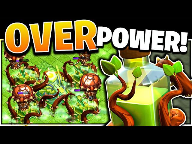 NEW Overgrowth Spell BREAKS Clash of Clans! Learn How it works!