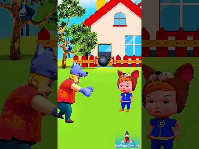 A little kid who throws booms in everyone's head | funny Video | #shorts