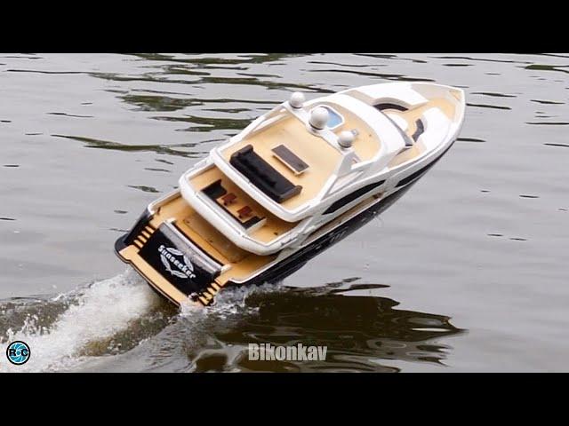 SUPER RC YACHT & SPEEDBOAT IN ACTION! @TomBikonkav