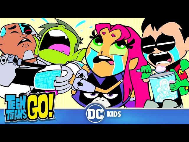 Cry Babies!  | Teen Titans Go! | @dckids