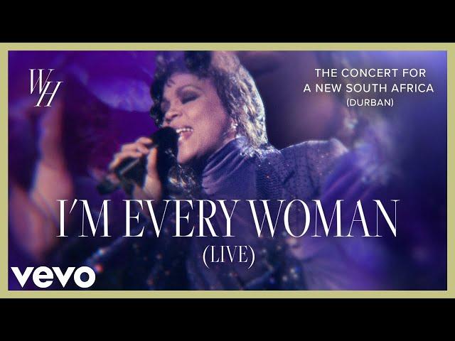 Whitney Houston - I'm Every Woman (The Concert for a New South Africa (Durban) - LIVE)