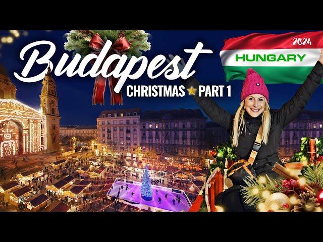 Budapest Christmas Magic|  Part 1 | Exploring  Hungary's Festive Wonders!