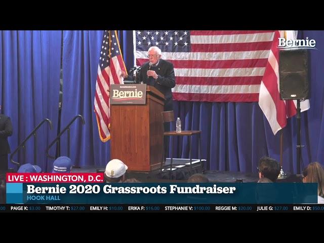 Bernie 2020 D.C. Grassroots Fundraiser