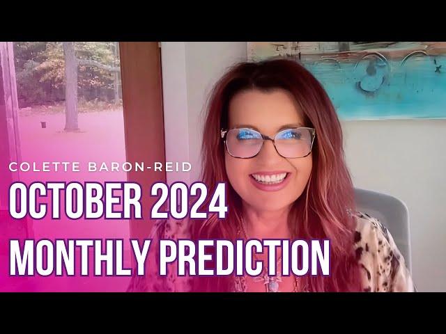 October 2024  Monthly Oracle Reading with Colette Baron-Reid