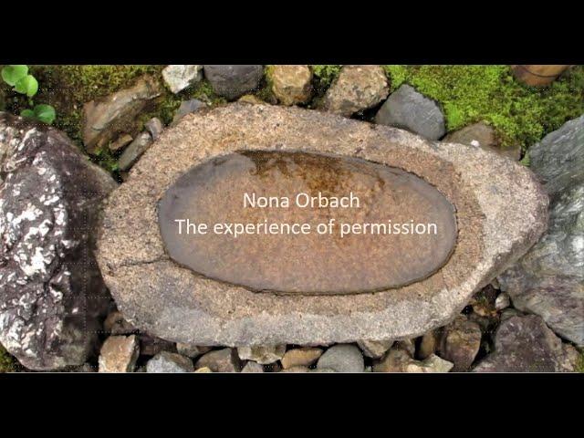 Nona Orbach, The experience of permission, 2021