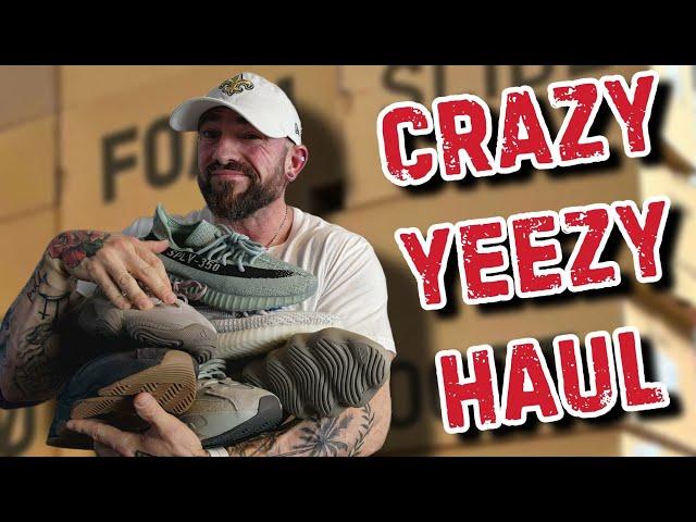 HUGE YEEZY Sneaker Haul! Adidas June 2024 Restock PART 1: 350 V2, 450, 500, 700 On Feet