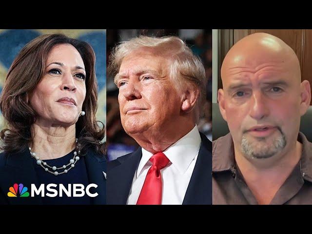 Sen. Fetterman on why Harris 'is going to win' battleground Pennsylvania