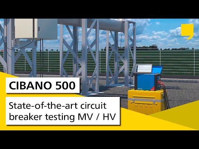 State-of-the-art circuit breaker testing MV / HV