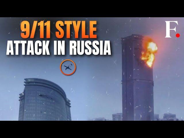 Russia Witnesses 9/11 Style Attack, Ukrainian Drone Hits Residential Building