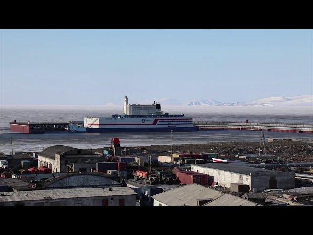 World's only floating nuclear power plant