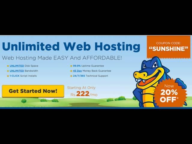 HostGator India Coupon