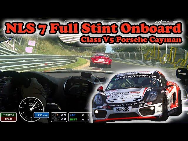 Mike Skeen: V5 Porsche Cayman NLS7 Full Stint At The Nürburgring!