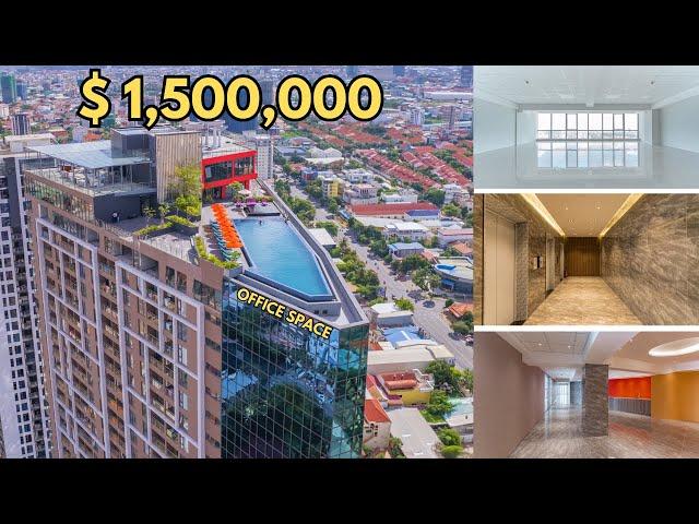 $1,5M Office Space For Sale, Tuol Kork, Phnom Penh 