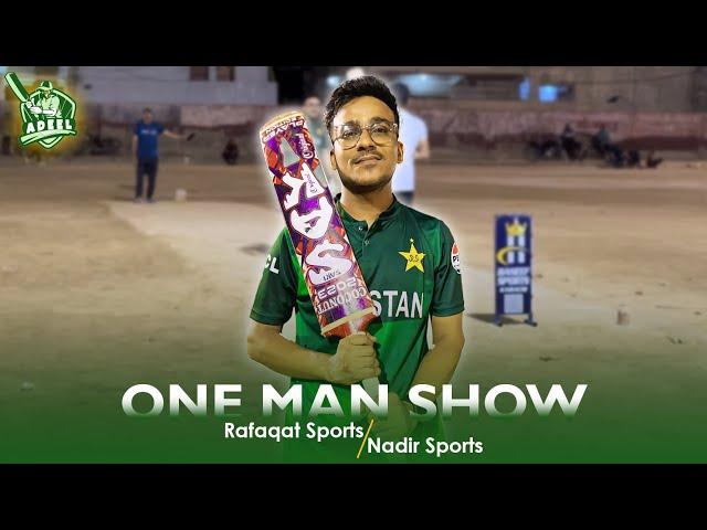 FIRST AREA WISE CRICKET TOURNAMENT 2024 | RAFAQAT SPORTS VS NADIR SPORTS !!