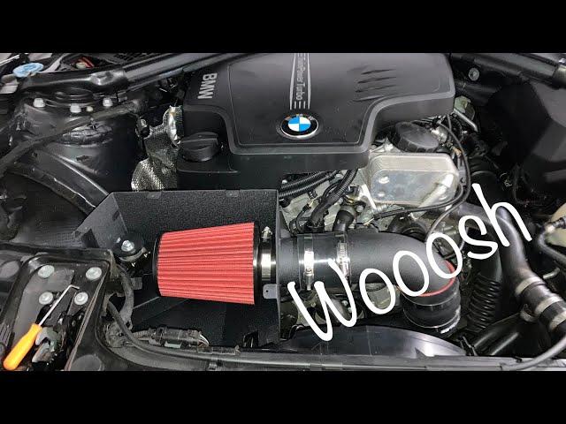 BMW CTS Intake & FTP Turbo Inlet Install F30 328i (N20) Plus Revs & Turbo Noises!