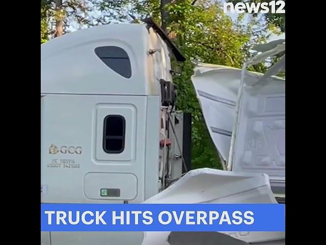 CRAZY Truck Crash on Hutchinson River Parkway!  Watch Now for Insane Footage!