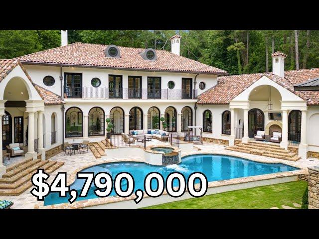 $4.79 Million Atlanta Mansion in Sandy Springs, GA I (Atlanta Luxury Homes For Sale)