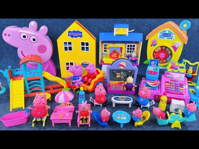 12 Minutes Satisfying with Unboxing Cute Peppa Pig Toy Collection ASMR | Review Toys