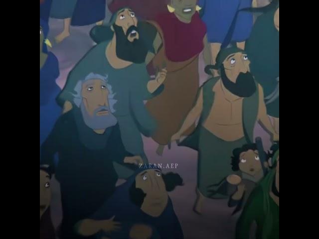 The Prince of Egypt || Edit || Prophet Musa || Moses #shorts #theprinceofegypt