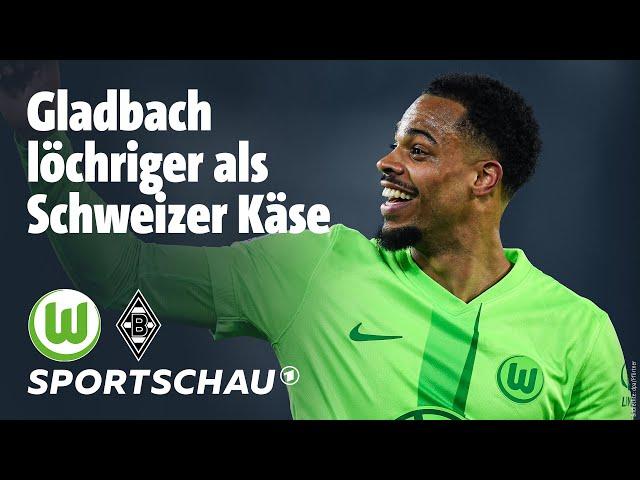 VfL Wolfsburg - Borussia Mönchengladbach Highlights Bundesliga, 17. Spieltag | Sportschau Fußball