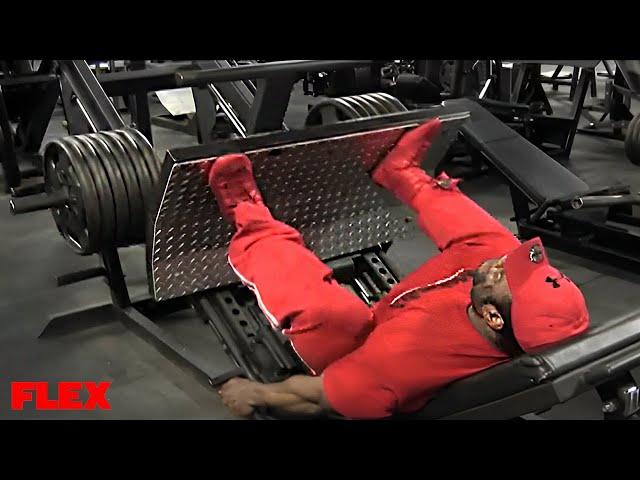 Kai Greene's Ultimate Killer Leg Workout - Hard Work Motivation