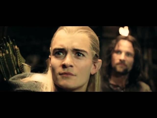 The Lord of the Rings - Haldir brings aid to Helm's Deep PL