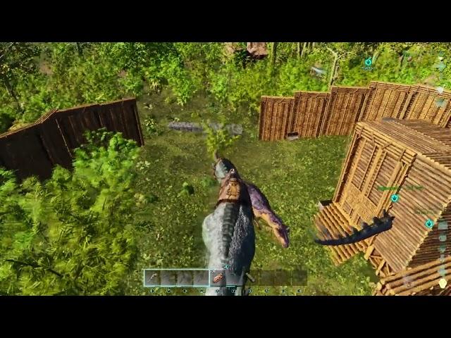 ark survival ascended xbox series s I was absolutely terrified #arksurvivalascended #xboxseriess