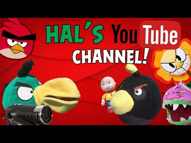 Angry Birds Plush: Hal's YouTube Channel!