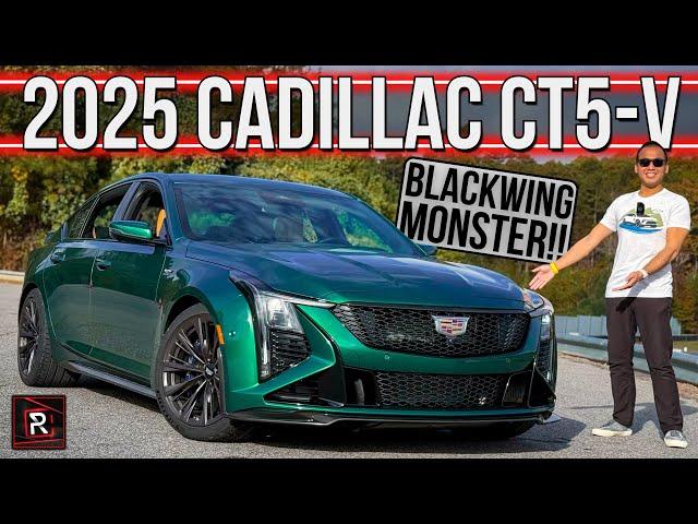 The 2025 Cadillac CT5-V Blackwing is A Precision Track Tool For Driving Enthusiasts