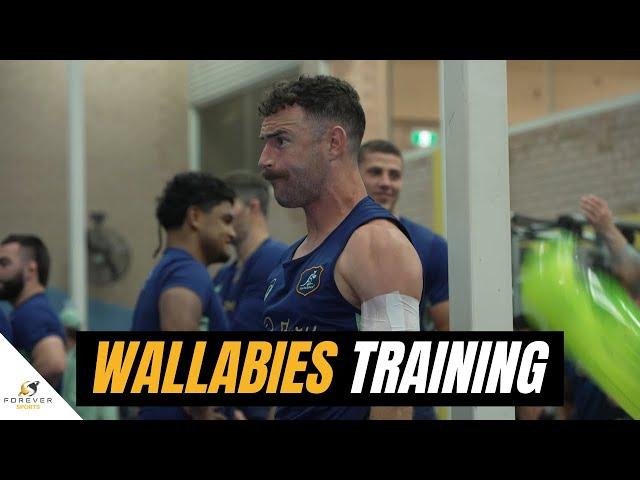 Wallabies Training & Gym ahead of 2nd Test vs Springboks