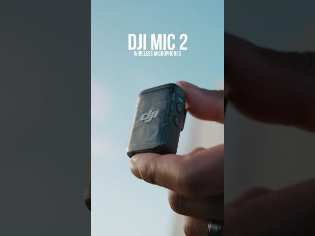 The last wireless microphones you ever need to buy (DJI Mic 2) #Djimic2 #wirelessmicrophone #ad