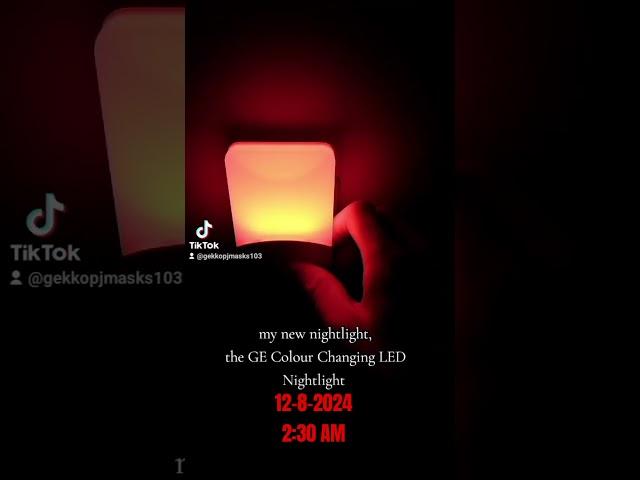 NEW GE Colour Changing LED Nightlight