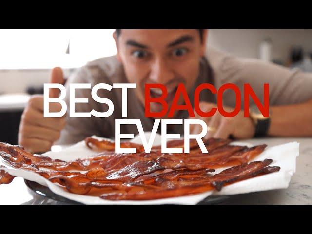 Easiest Way to Cook Bacon (no clean up or splatter)- BenjiManTV