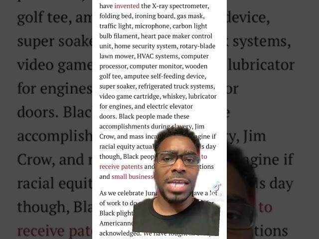 Inventions by Black People: “Imagine if America Played Fair”-Nas