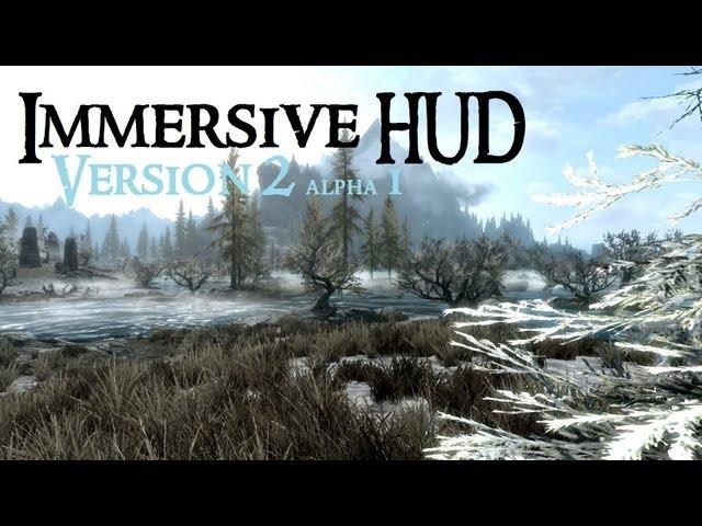 Skyrim Mod - Immersive HUD (iHUD) v 2.0 ALPHA 1