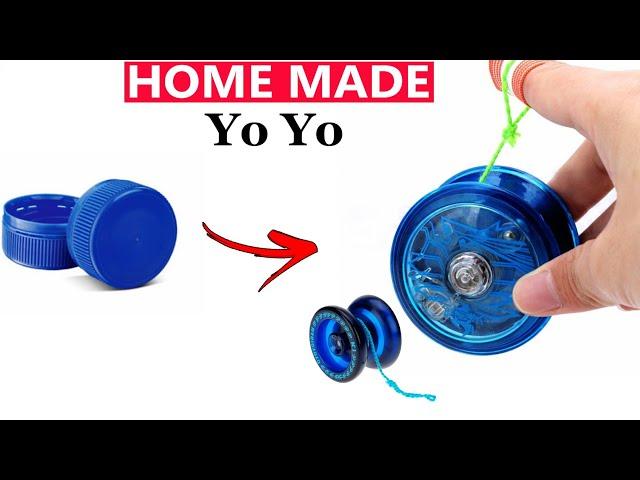 how to make yo yo | how to make yoyo at home | how to make yoyo at home with bottle caps |