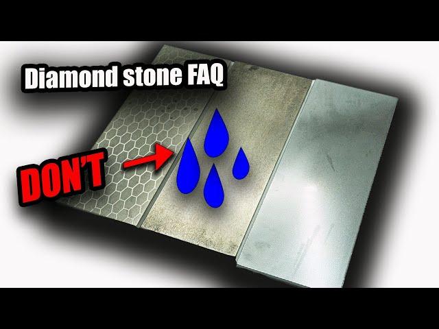 Diamond Sharpening Stone FAQ - Whats The BEST stone?