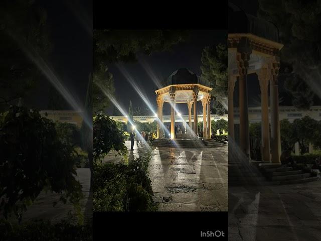 The tombs of Saadi and Hafez in Shiraz two great  Iranian poets! Do you poets have Such memorials?