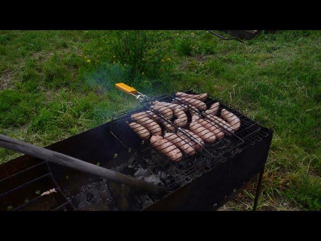 Приготовил вкусные колбаски на мангале но сперва засомневался что у меня получиться ПОДВАЛ ИЛЬИЧА