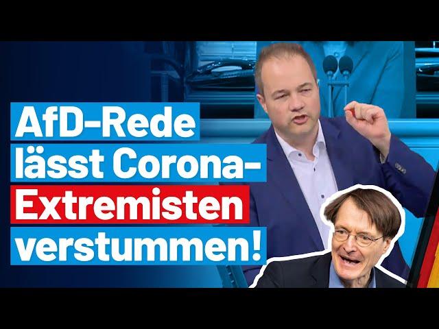 Martin Sichert rechnet mit der Corona-Politik der Altparteien ab! - AfD-Fraktion im Bundestag