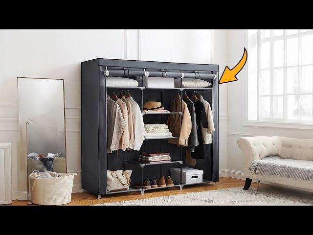 Songmics Canvas Wardrobe Review | Bedroom Furniture