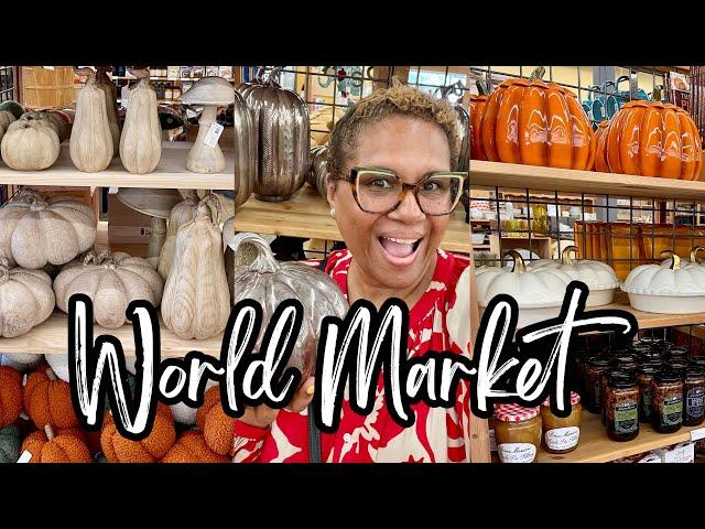 WORLD MARKET FALL DECOR 2024 • SHOP WITH ME