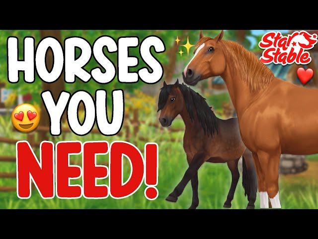 HORSES YOU *NEED* FOR 2024!! STAR STABLE 