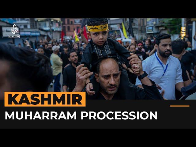 Shia Muslims hold Muharram procession in Kashmir after ban | Al Jazeera Newsfeed