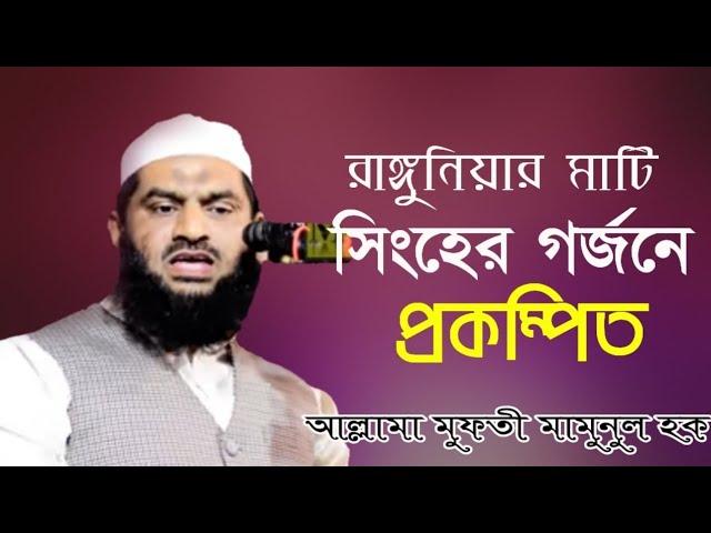 আল্লাহর গজব আসার কারণ॥আল্লামা মুফতি মামুনুল হক॥My Dear Bangla॥ New Waz 2020,Mufti Mamunul Hoque