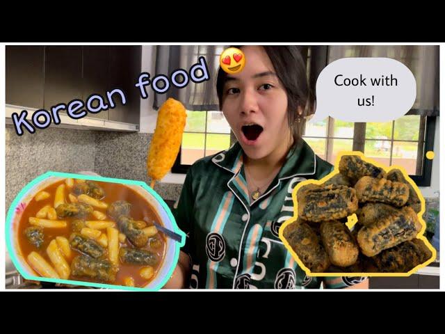 COOKING KOREAN FOODS | SARAVANAH SIBLINGS