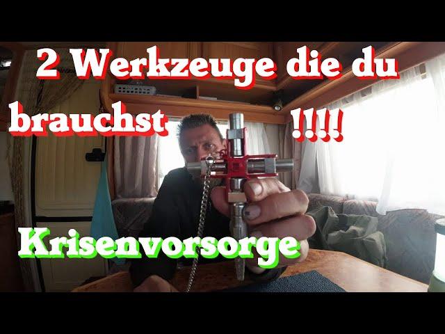 Krisenvorsorge: Universalschlüssel und ein Geheimwerkzeug #krisenvorsorge #prepper #stromausfall