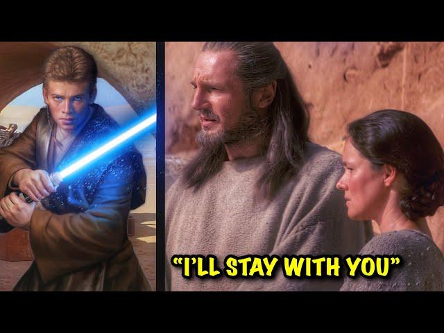 What If Qui Gon DEFEATED Maul And Married Shmi Skywalker To Train Anakin
